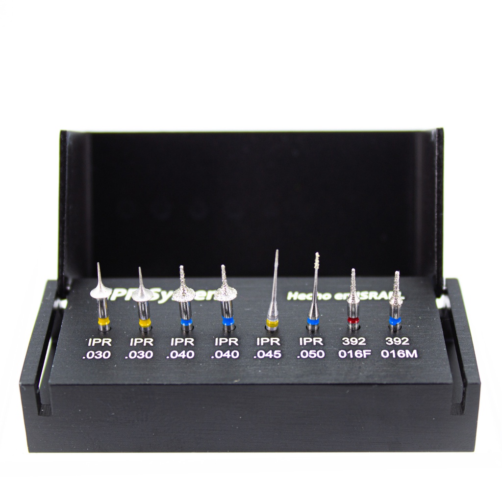 Kit Fresas para la Reducción interproximal Dental IPR System Premium Grip