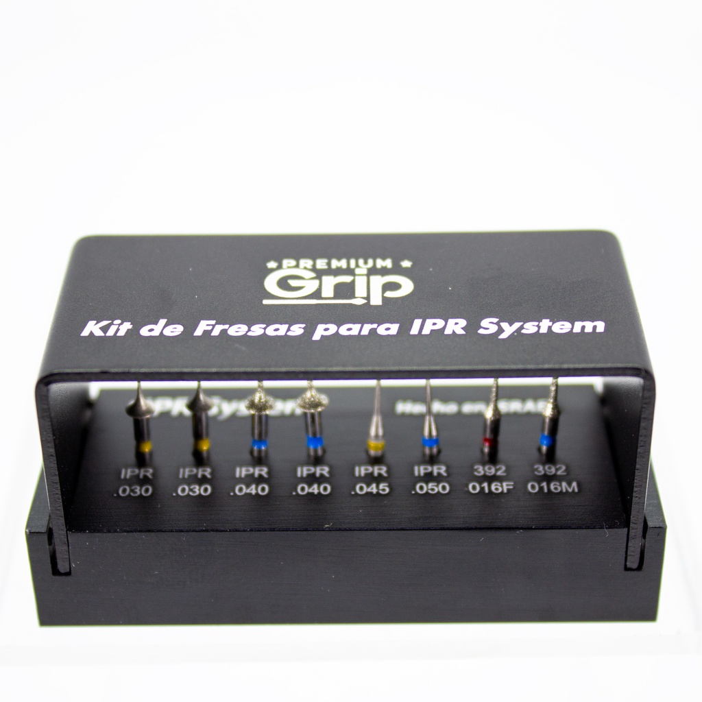 Kit Fresas para la Reducción interproximal Dental IPR System Premium Grip