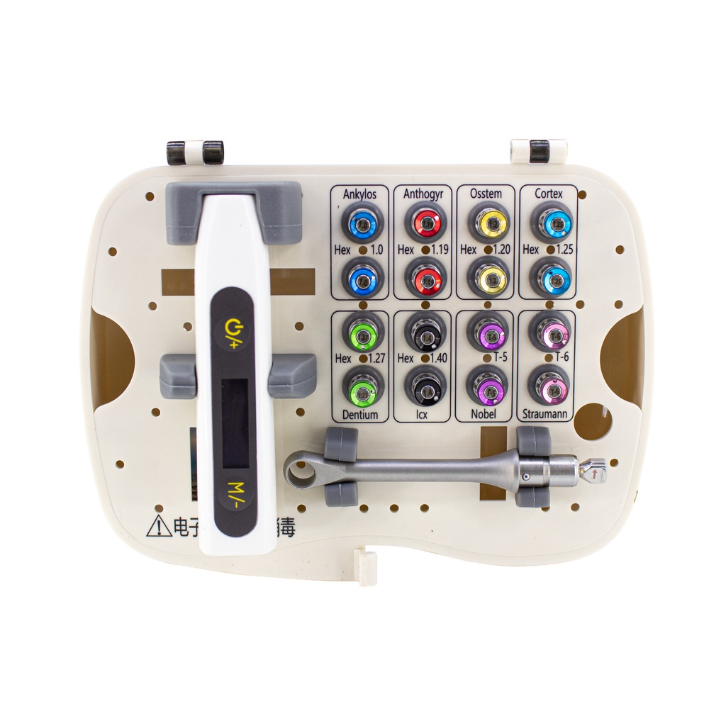 Kit Torquímetro llave Universal inalámbrico Appledental