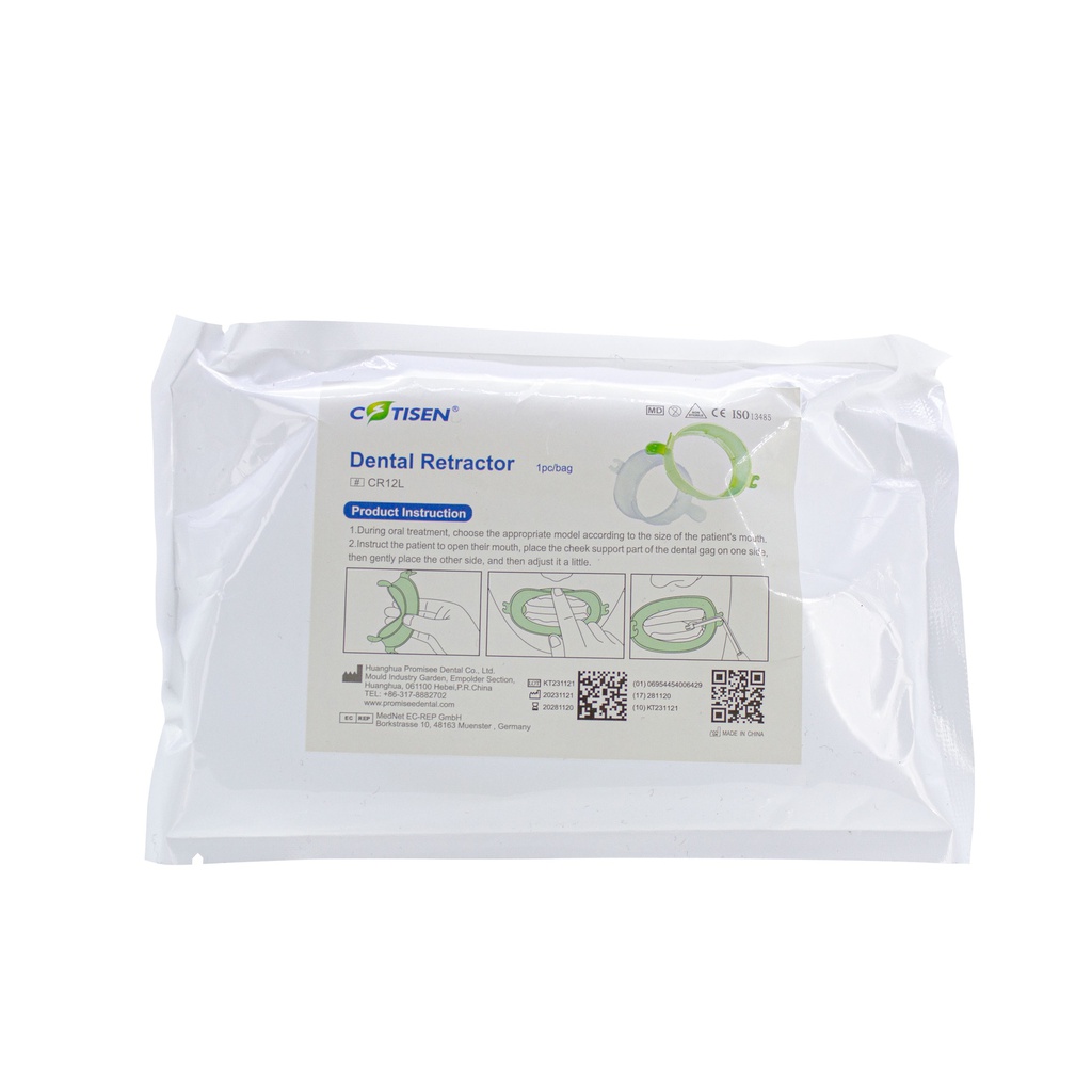 Separador labial Abreboca Optgrade Silicone III Shape x 20 Cotisen