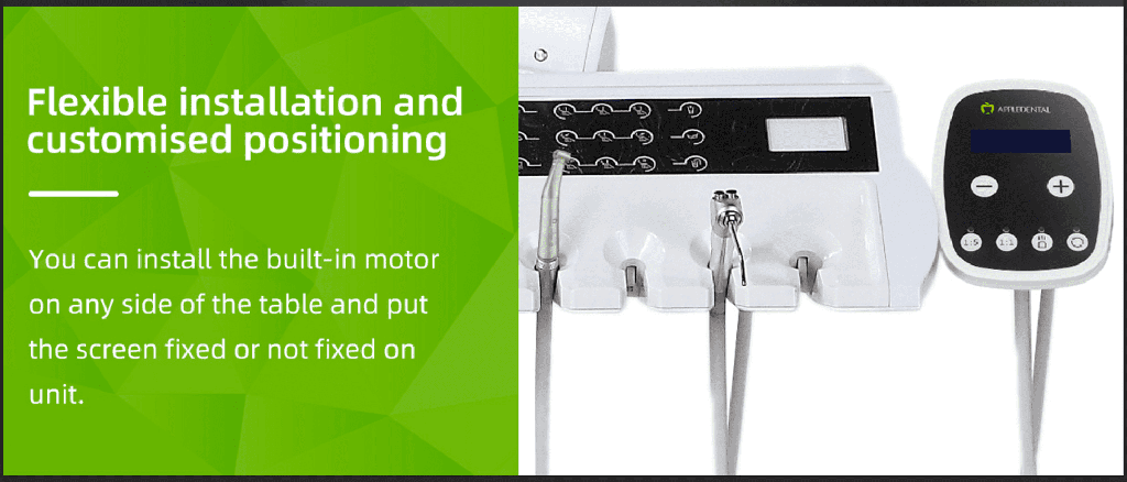 Micromotor eléctrico clínico led Built in EN1 Appledental