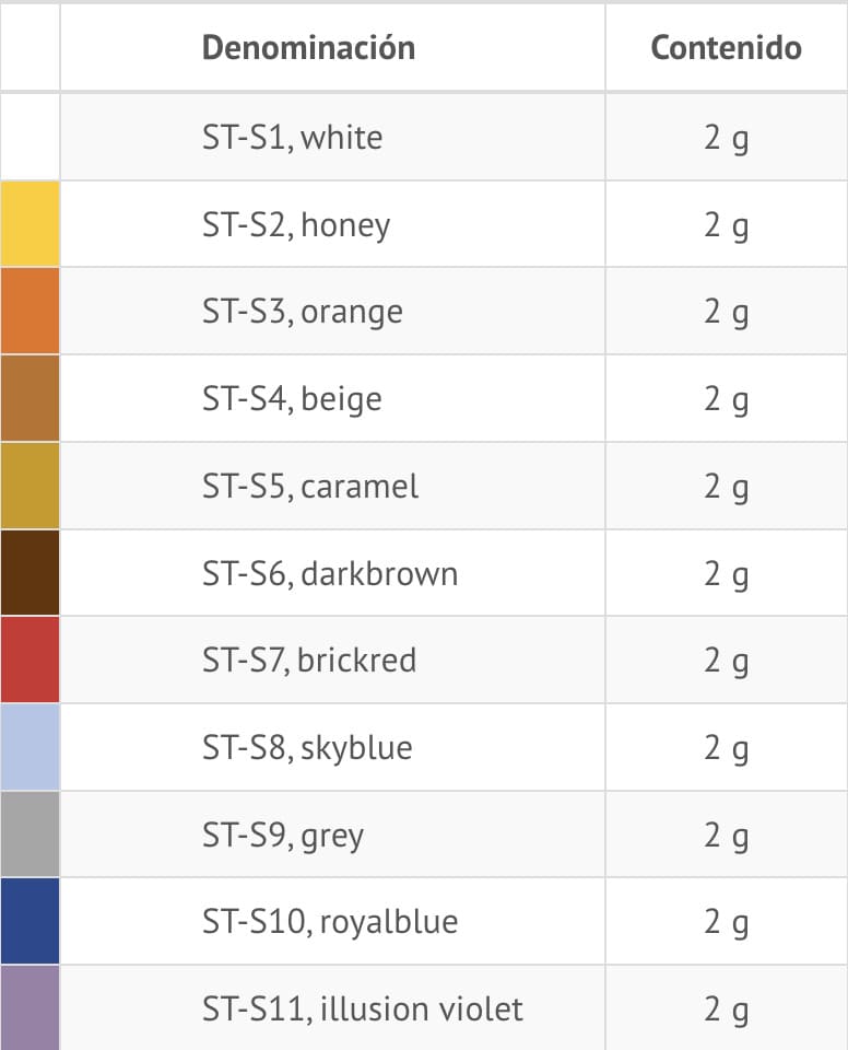 Maquillaje Stain universal colores Especiales K2 MyStains Yeti dental