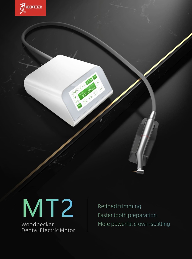 Micromotor eléctrico clínico led Sobremesa MT2 Woodpecker