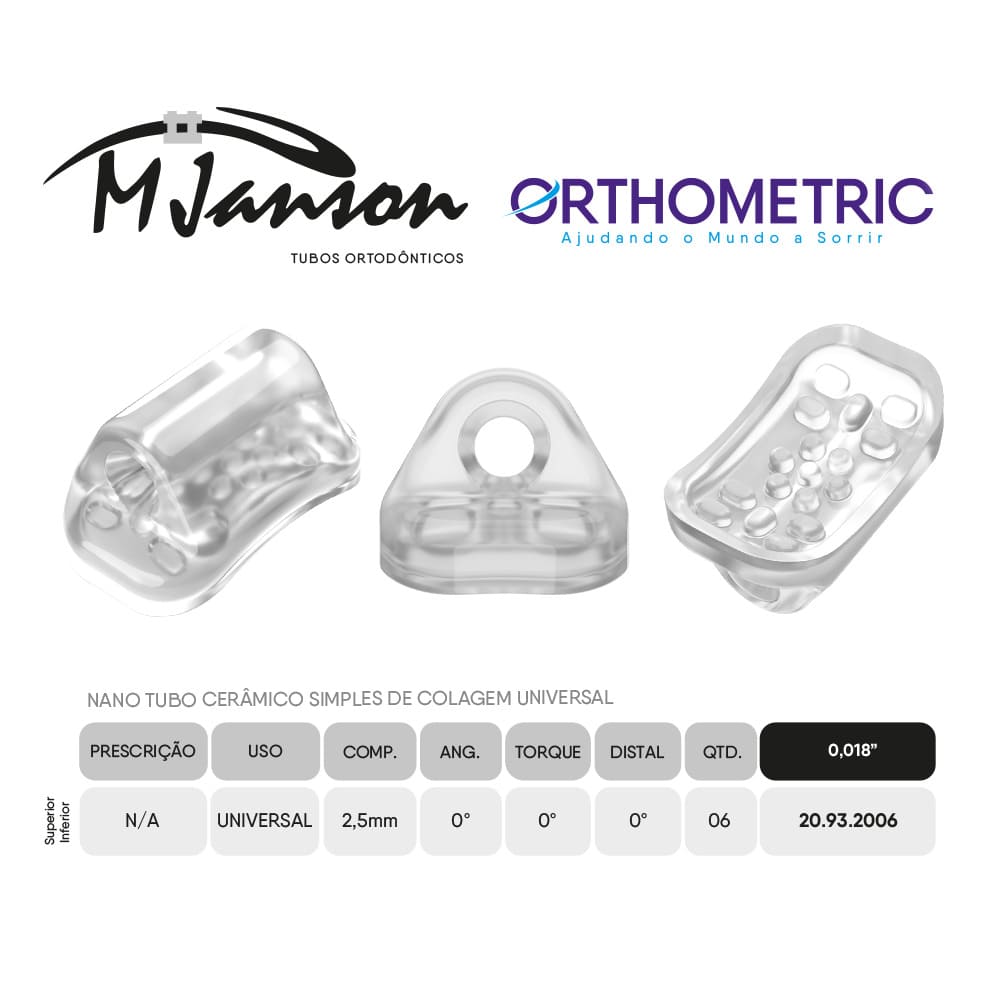 Nano Tubos universales MJanson Orthometric (copiar)