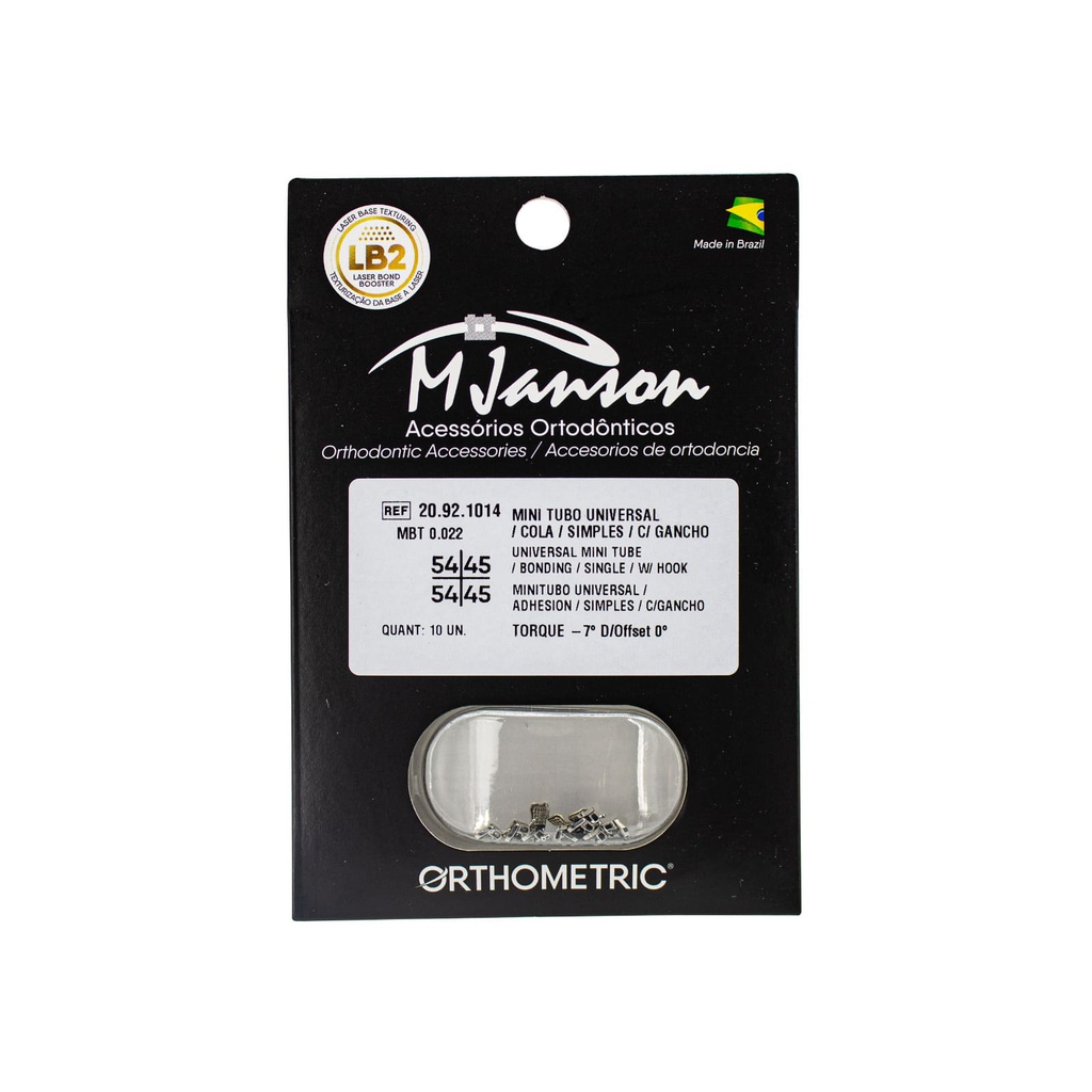 Mini Tubos universales para Premolares MJanson Orthometric