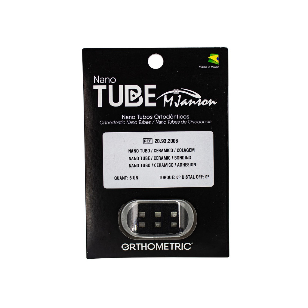 Nano Tubos cerámica Policristalina universales MJanson Orthometric