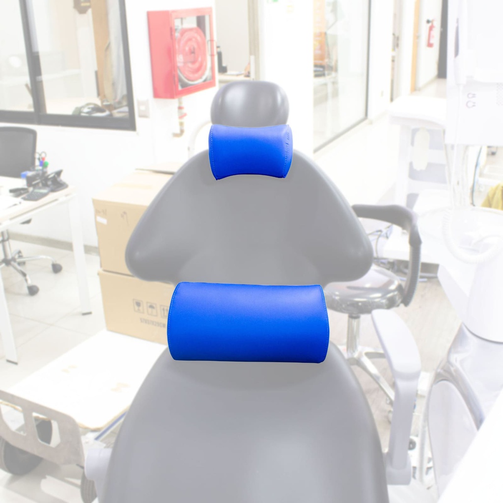Set de Cojines cervical + lumbar viscoelástico para sillón dental Machtig