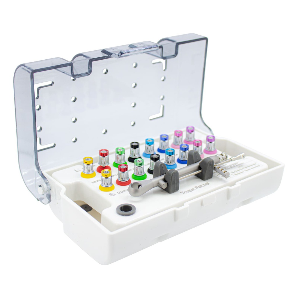 Kit Protésico Universal con Torquímetro manual IT02 Machtig