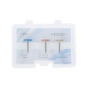 Set de 3 Discos para pulido de Cerámica/Disilicato/Zirconio Twist diamantado tipo Eve ZT Dental