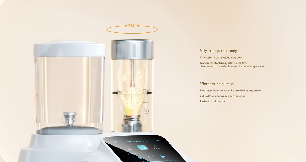 Ultrasonido Aeropulidor Piezo Perio Endo Implant "5 en 1" PT-B Woodpecker