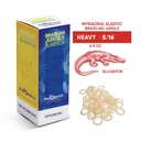 Elásticos Intraorales 5/16" Brazilian jungle elastics Orthometric