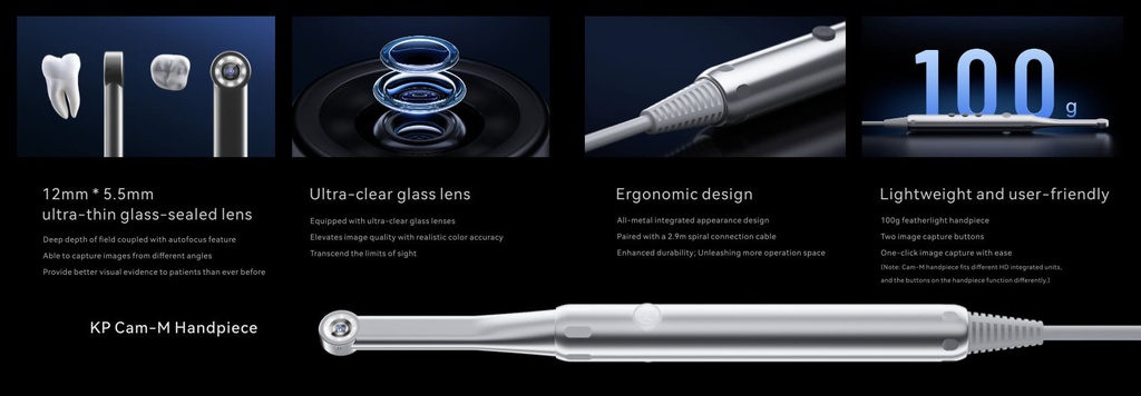 Set Monitor Cam-One + Cámara intraoral Cam-M KP-Cam Pro Woodpecker