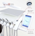 Sillón Dental AP028 con taburete Appledental (caja externa)