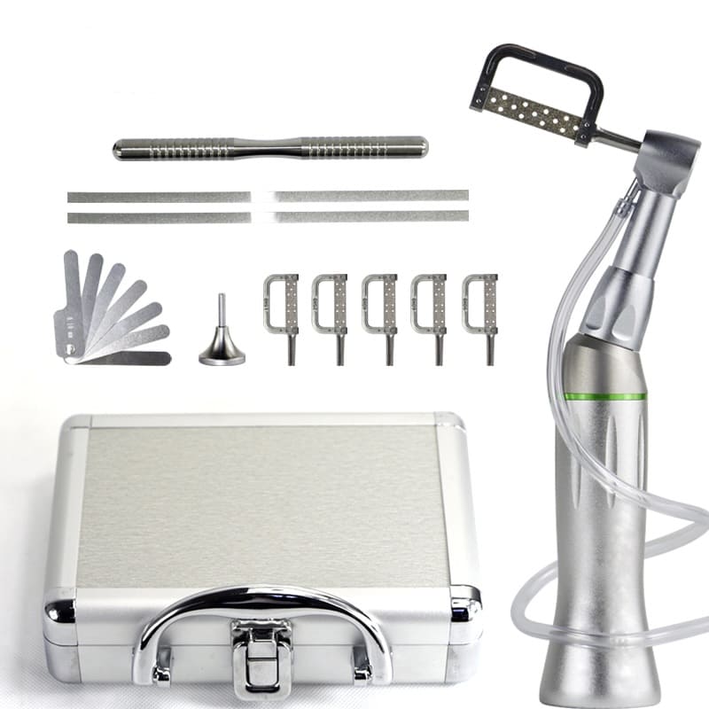 Kit Desgaste Interproximal IPR con contrángulo 4:1 Machtig