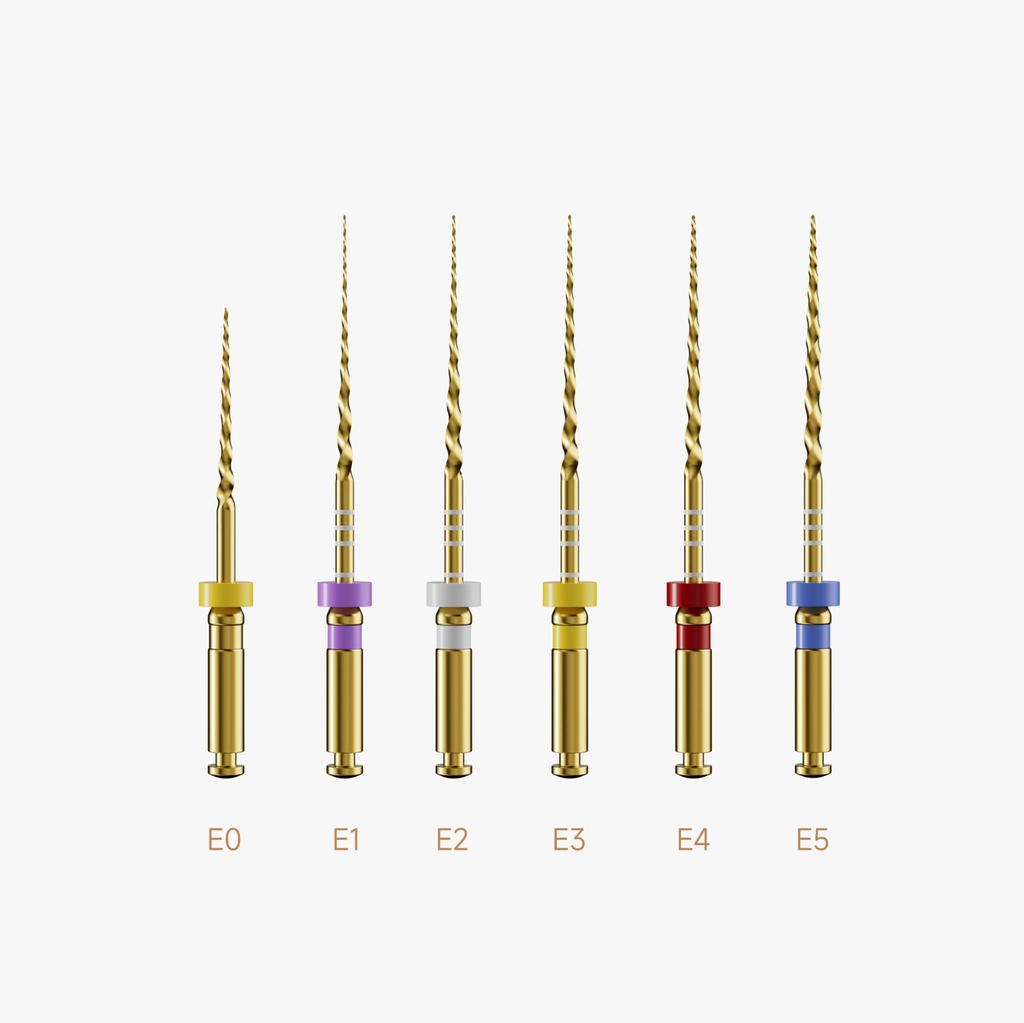 Limas Mecanizadas NiTi Inno Taper KP-File tipo Protaper gold Woodpecker