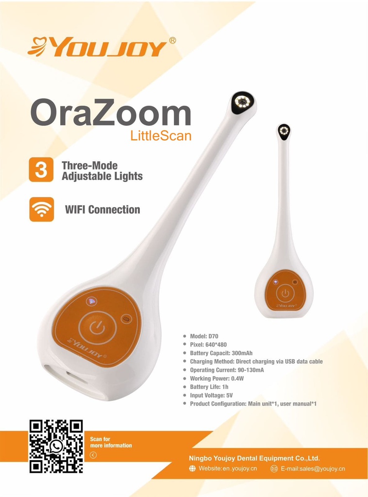 Cámara intraoral LittleScan Youjoy