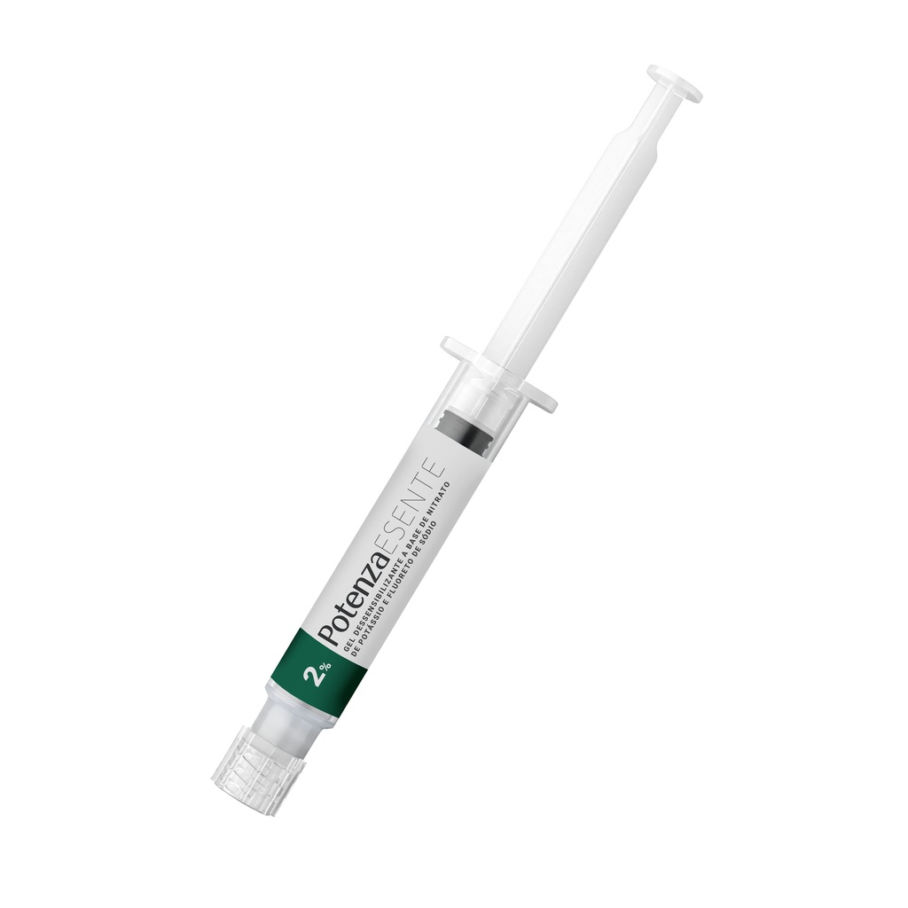 Gel Desensibilizante para blanqueamiento Floururo de sodio al 2% Potenza Esente PHS