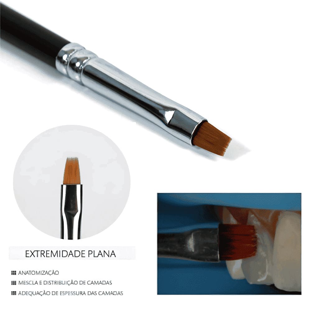 Pincel para Resina composite N°24 Tokuyama