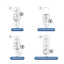 Set de 50 Bandas Matriz acero con retenedor M6 tipo Kerr 0,03 mm ZT Dental