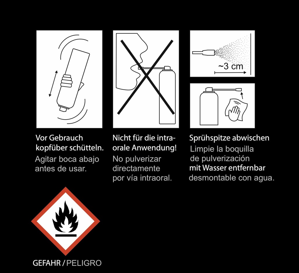 Spray de Oclusión Okklusionsspray Intense Yeti Dental