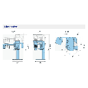 Equipo de Rayos x Panorámico + Cefalométrico + Tomógrafo Point 3D Combi 900S 2 sensores PointImplant
