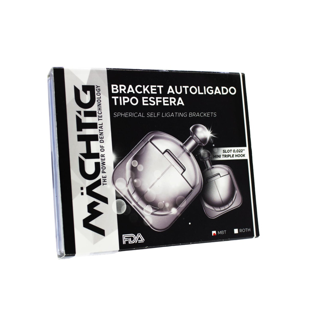 1 Caso Brackets Autoligado esféricos Machtig