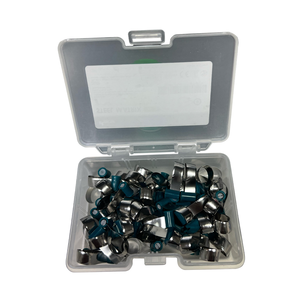 Set de 50 Bandas Matriz acero con retenedor M6 tipo Kerr 0,03 mm ZT Dental
