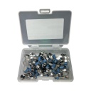 Set de 50 Bandas Matriz acero con retenedor M6 tipo Kerr 0,03 mm ZT Dental