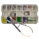 Set de 50 Bandas Matriz preformada con Anillo NiTi A3 tipo Garrison ZT Dental