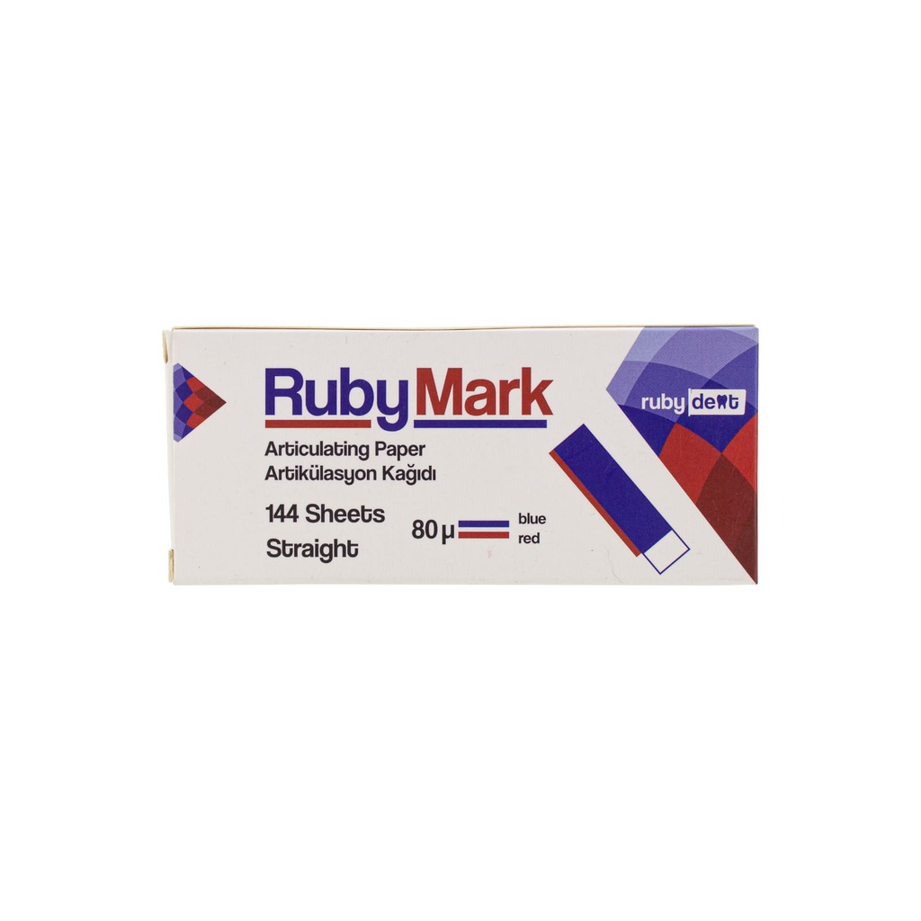 Papel para Articular recto RubyMark Incidental
