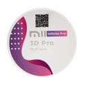 Disco de Zirconio Pro 3D Multi Ultra Translucidez TT 14 mm Mii Infinite Pro