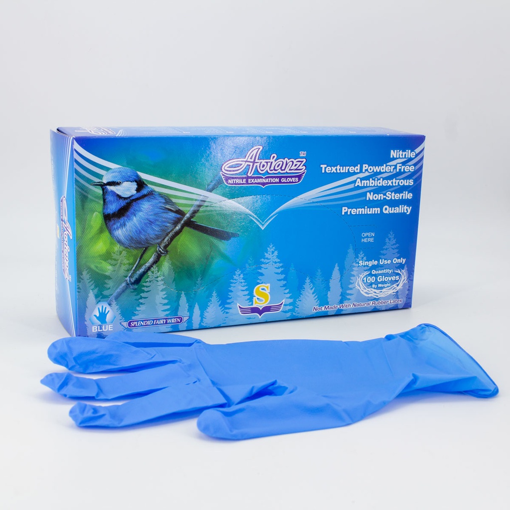 10 Cajas Guantes de Nitrilo Machtig Blossom