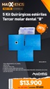 5 Kit Quirúrgicos estériles Tercer molar dental "B" Machtig