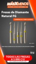 Oferta Fresas de Diamante Natural FG Premium grip