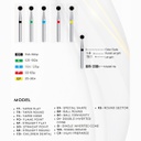 Fresa de Diamante BR FG x 5 Westcode