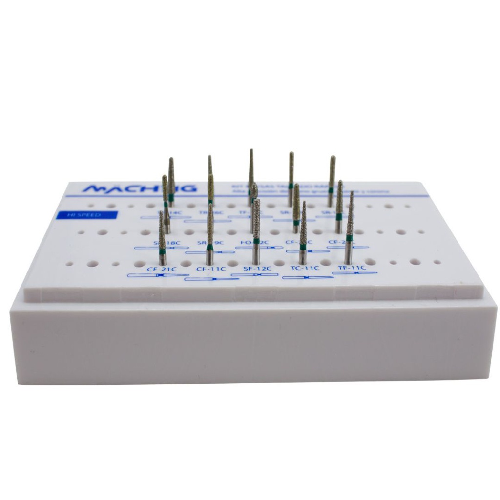 Kit de Fresas para Tallado Rápido Machtig