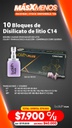 10 bloques de disilicato C14 Evolith Plus