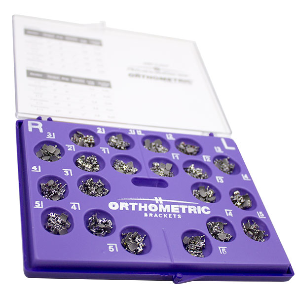 Kit 10+1 Brackets Metálicos Advanced Series Orthometric