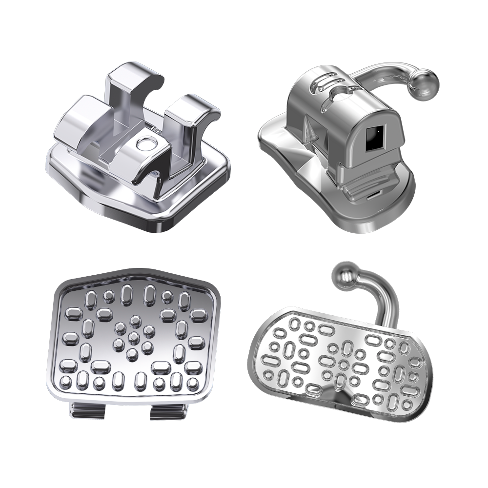 Kit 50 Casos Brackets + 40 Tubos Advanced Series Orthometric