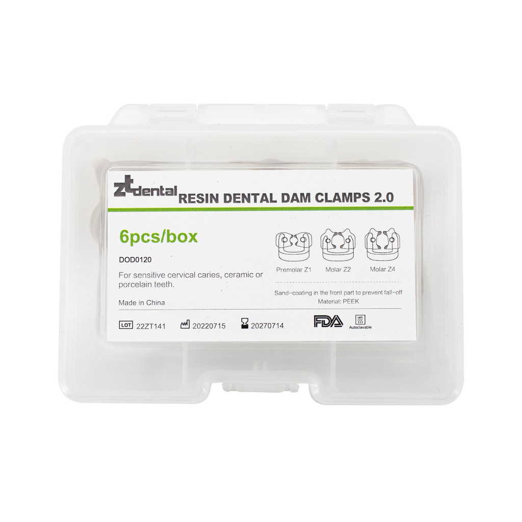 Set Clamps de resina 2.0 ZT Dental