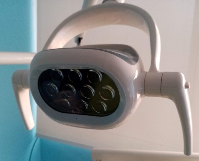 Lámpara 10 Led Beige para Sillón Dental AA - HG ANLE