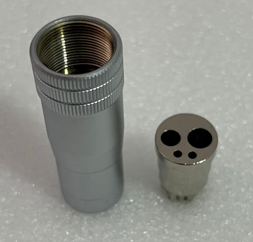 Terminal conexión M4 manguera pieza de mano AS-DA466 para sillón dental genérico