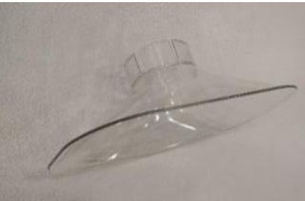 Boquilla Aspiración Elipse para Eq. de Succión Extraoral Aerosol COXO C-AS-19