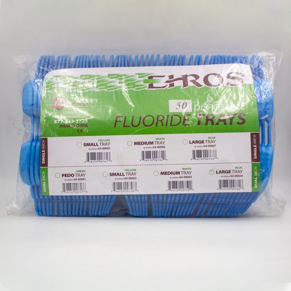 Cubetas desechables Preformadas para Fluor Ehros