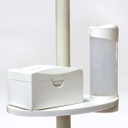 Set Bandeja auxiliar Ovalada + Dispensador vasos + Dispensador servilletas Machtig