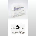 Set de 30 Bandas Matriz preformada con Clamps Peek F3 ZT Dental