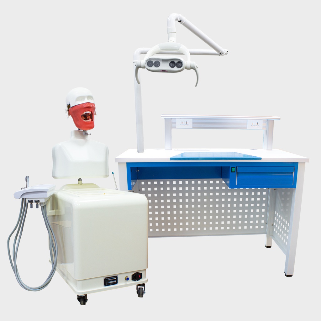 Simulador Maniquí eléctrico con Estación de trabajo para entrenamiento Machtig