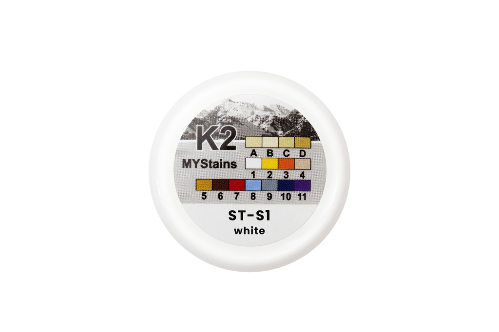 Maquillaje Stain universal colores Especiales K2 MyStains Yeti dental