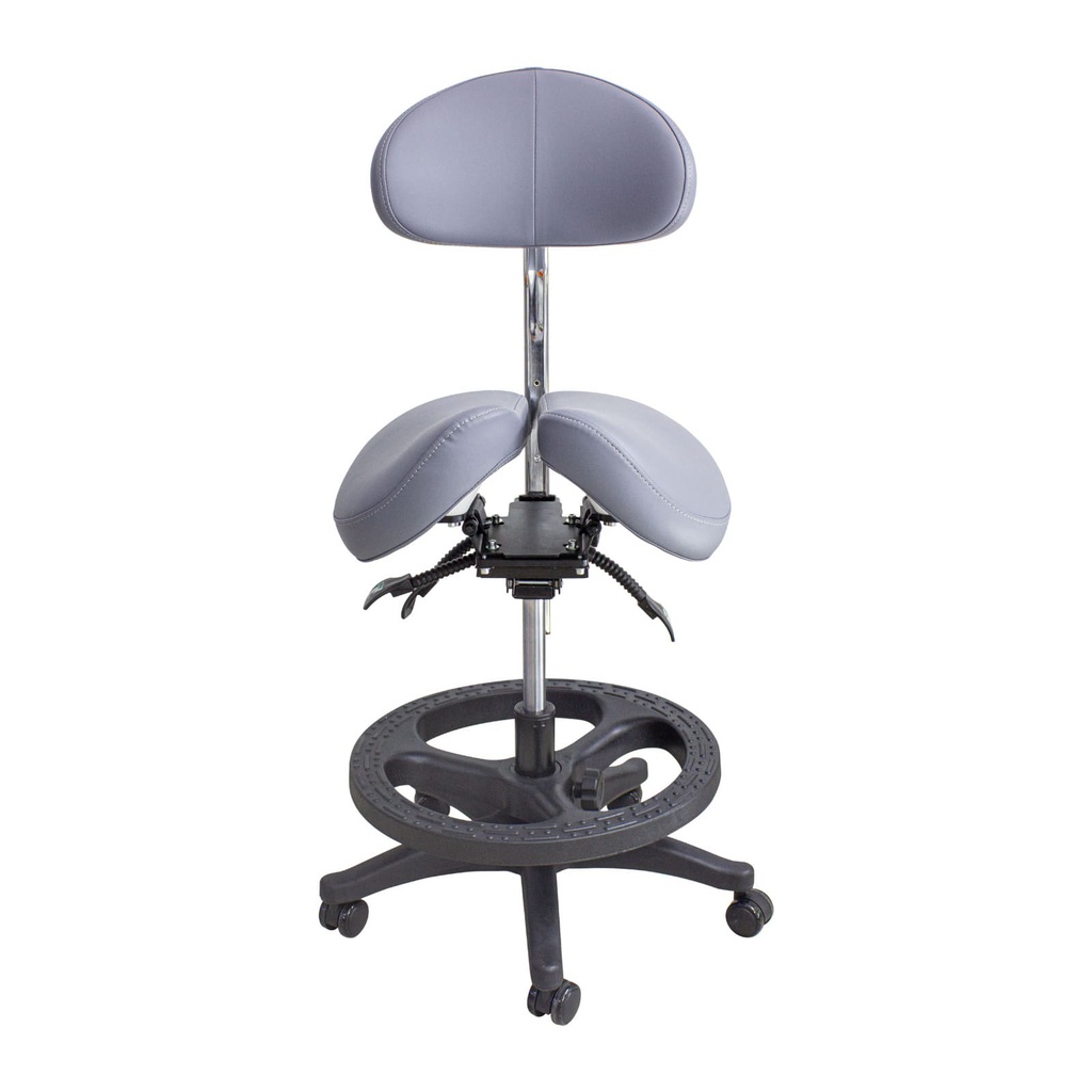 Taburete ergonómico con Respaldo tipo Salli Machtig