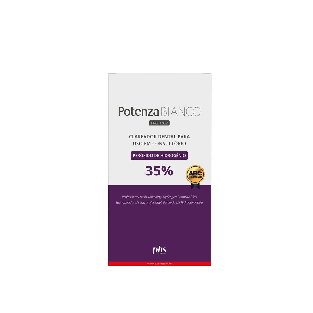 Kit Blanqueamiento Peróxido hidrógeno al 35% Potenza Bianco PHS